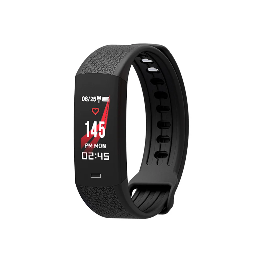 

USB Charge Sleep Monitor Smart Bracelet IP67 Waterproof Step Counter Call Reminder Touch Screen For Android IOS Watch