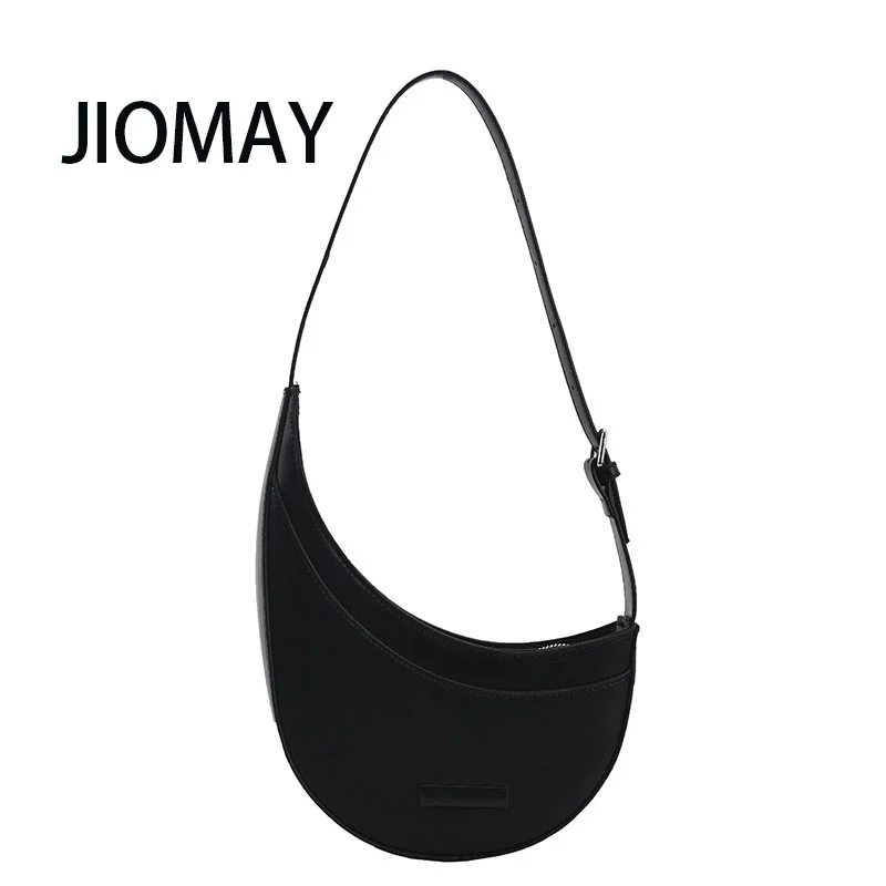 

Женская сумка через плечо, кошелек из искусственной кожи 2023, женская сумка-шоппер, летняя модная простая сумка с асимметричным подмышечным полумесяцем