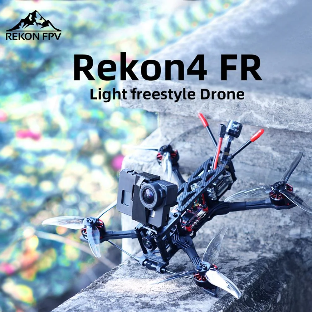 

HGLRC Rekon4 FR HD 4inch 180mm Freestyle Drone Zeus 25 AIO FC CADDX Polar Vista Digital Kit 1804 4S Motor RC Quadcopter Model