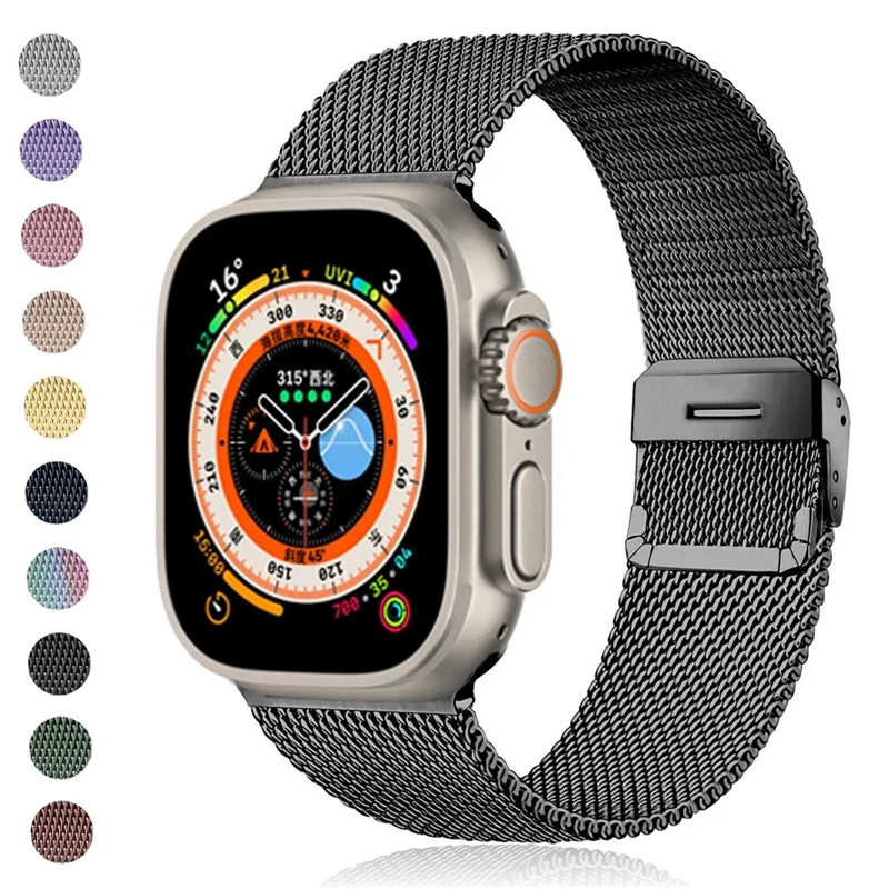 

Ремешок «Миланская петля» для Apple watch Band 44 мм 40 мм 41 мм 49 мм 42 мм 38 мм 45 мм, камуфляжный браслет для iWatch series 3 6 se 7 8 ultra