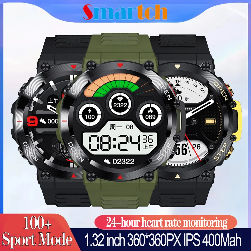 

Уличные Смарт-часы для мужчин и женщин спортивные Смарт-часы с Bluetooth 100 + спортивные модели Heartrate 400 мАч для Xiaomi PK Amazfit T Rex 2