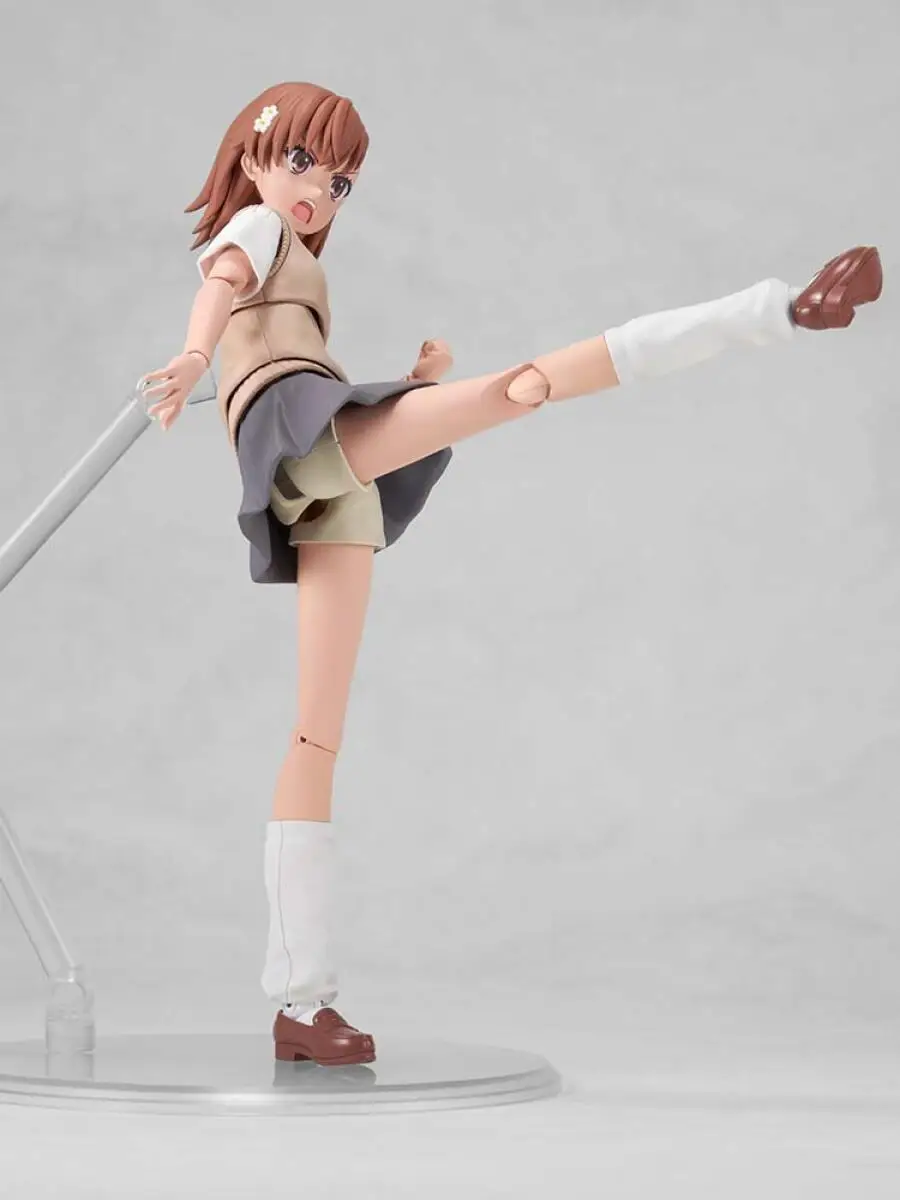 Фото Оригинальная коллекционная фигурка Misaka Mikoto из аниме Toaru Kagaku no Railgun от Kadokawa Kadopla №4