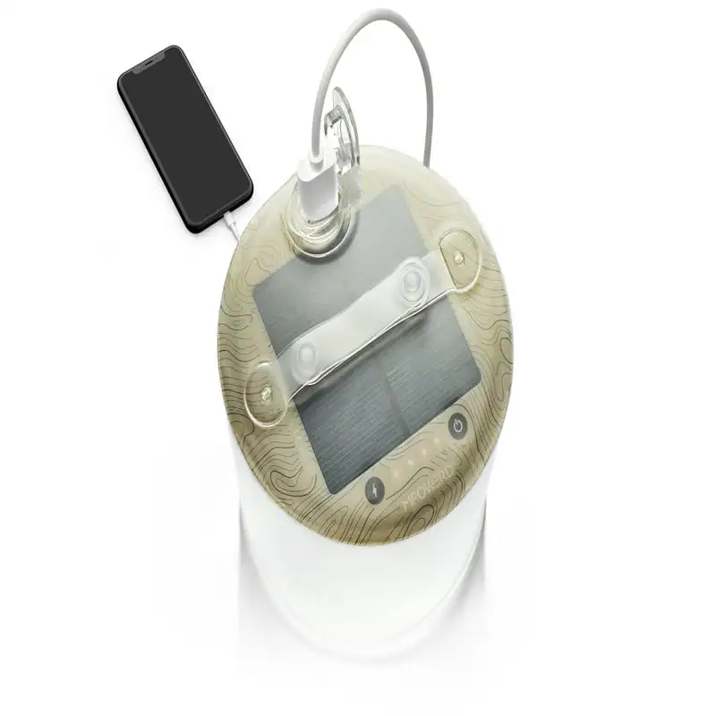 

Luxurious Pro Solar Inflatable USB Power Bank Lantern + Charger - Portable, Bright Light & Long Smart Life for Outdoor & Camping