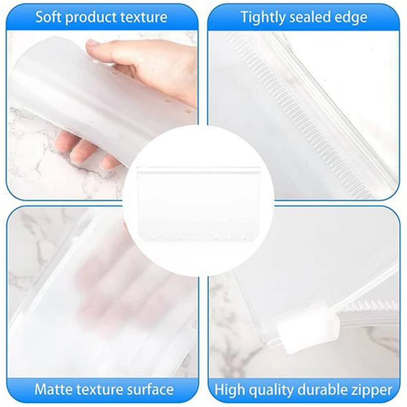 100 карманов для папок сумка на молнии с 6 отверстиями папка файлов