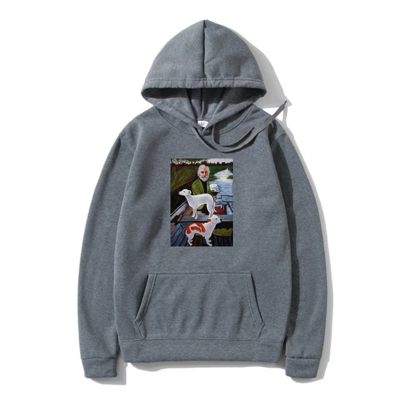 

Толстовка с капюшоном в стиле ретро с изображением собаки