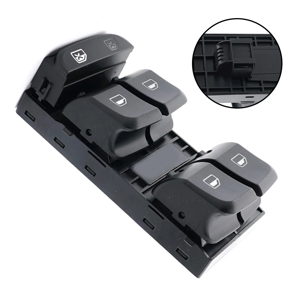 Фото Кнопка управления стеклоподъемником для Audi A4 B8 07-12, номера 8K0959851, 8KD959851, 8K0959851D, автомобильные аксессуары №3