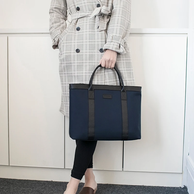 ​Anti-Shock Laptop Bag 13.3inch Waterproof Nylon Notebook Bag For Office Women's Briefcase Handbag Female Briefcases