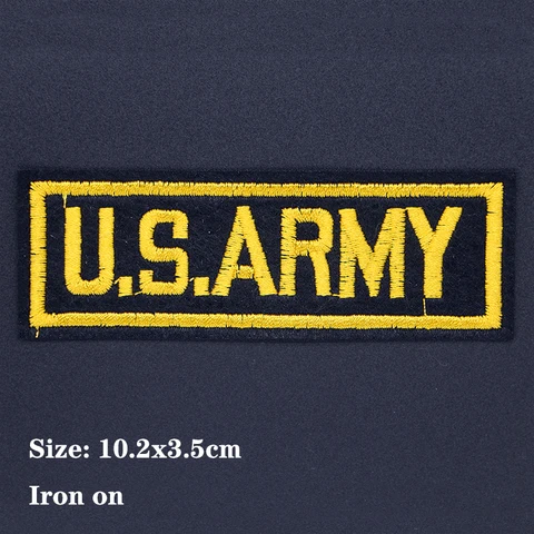 Эполет в академическом стиле, значок морской пехоты США, вышитая аппликация для одежды, самодельные нашивки с утюгом на наклейках