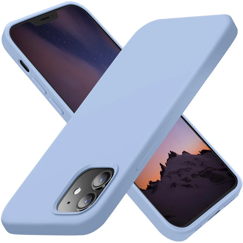 

For iPhone 13 11 12 Pro Mini X XR XS Max Case Luxury Original Liquid Silicone Cover For iPhone 7 6 8 Plus Shockproof Phone Cases