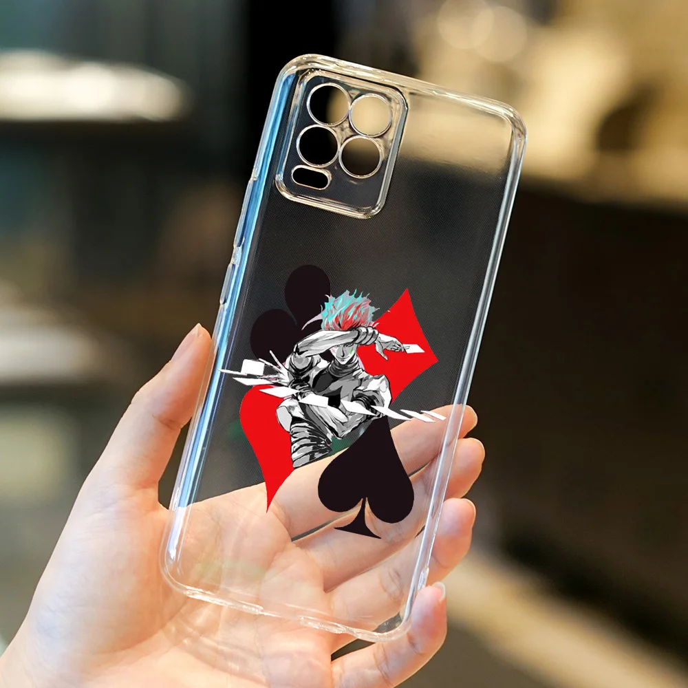 Japan Anime Hunter X Clear чехол для телефона Realme C35 C31 C33 C30 8i 9 Pro Plus 9i GT Neo 3 2 Q3s HXH Cover Funda - купить