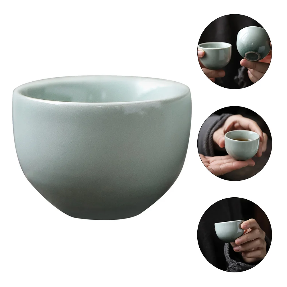

1Pc Ceramic Teacup Japanese Style Ceramic Cup Vintage Tea Ware Tasting Tea Cup