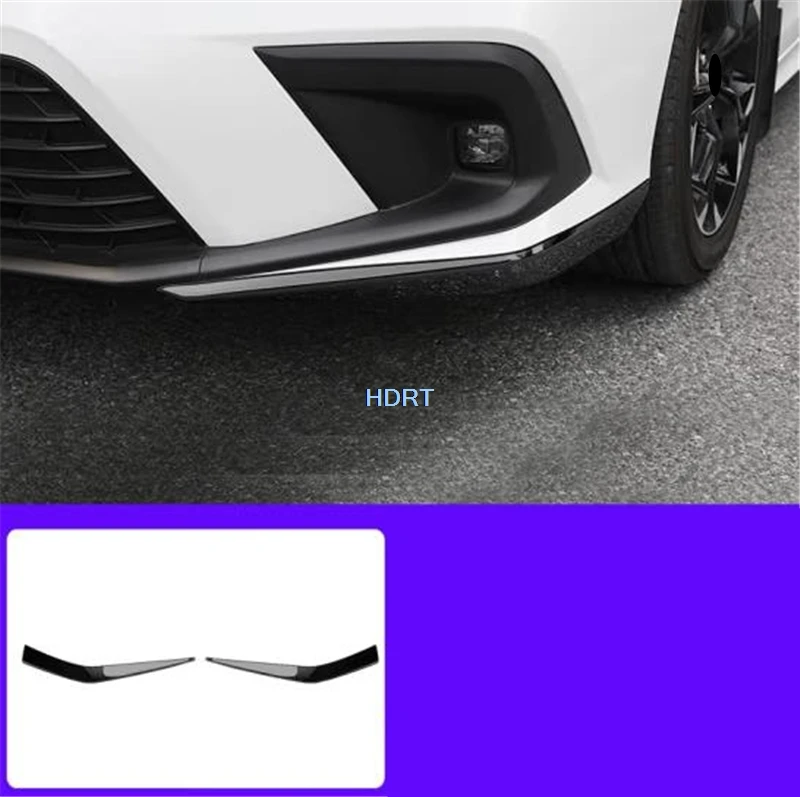 

Для Honda Civic 11th 2022 + Стайлинг автомобиля, передняя часть, угловой бампер, молдинг, гоночная решетка, накладка, полоса, наклейка, автоаксессуары