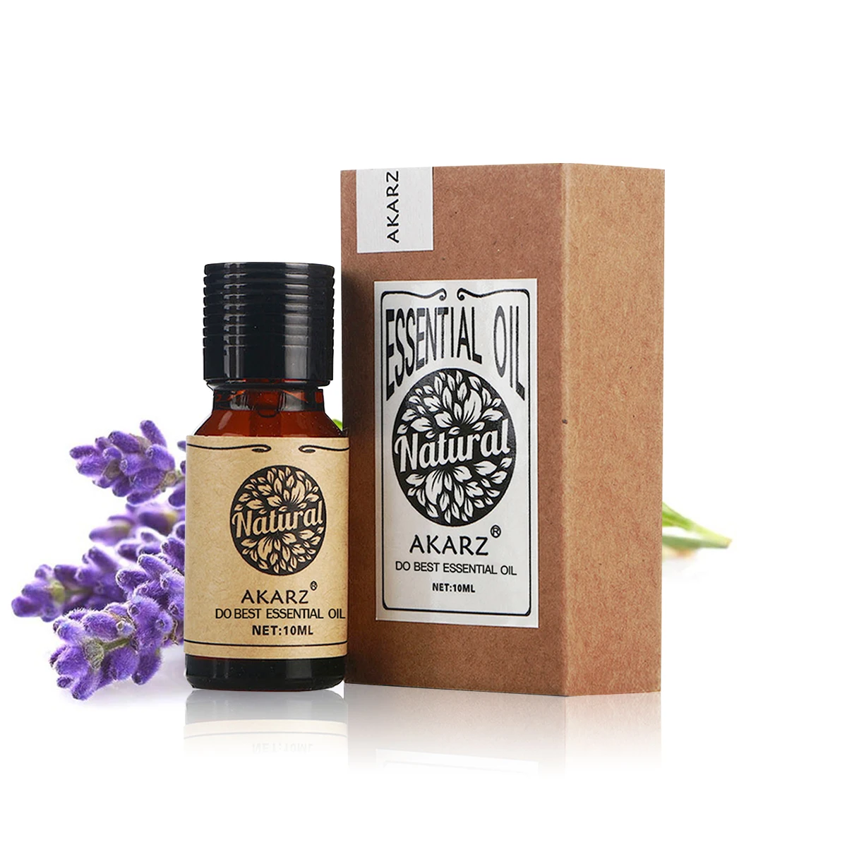 AKARZ Lavender Essential Oil Natural Aromatherapy Acne Scar Repair Help Sleep Skin Care Slimming Lavender Oil