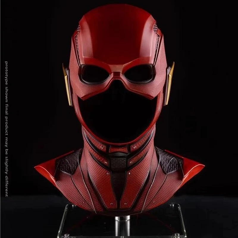 Лига Справедливости постоянного тока Бэтмен Флэш шлем маска 1:1 носимая фигурка