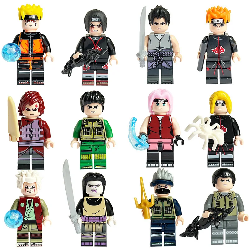 Фото Коллекционная аниме-фигурка Bandai Dragon Ball Naruto: персонажи Кагуя, Боруто, Неджи, Тенден, Ирука – модель для аниме-игр и коллекций №1