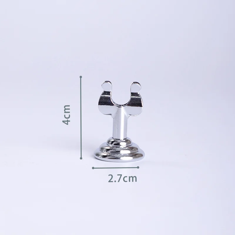 

Держатель для визитных карточек из нержавеющей стали U-образная устойчивая основа, подставка для визитных карточек, многофункциональная стойка для отображения цен, настольные аксессуары