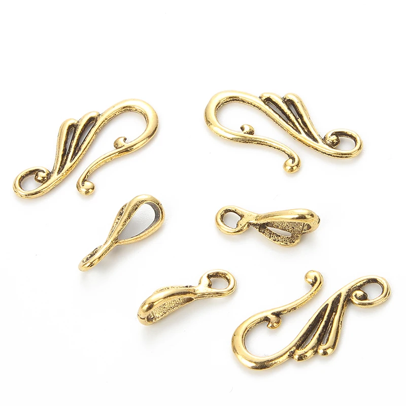 10 шт. застежки-крючки из цинкового сплава |