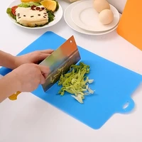 new 21 532 5cm cutting board kitchen cooking tools flexible pp plastic non slip hang hole food slice cut chopping block