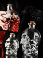 creative wine separator skull decanter red wine brandy champagne glasses decanter bottle for family bar