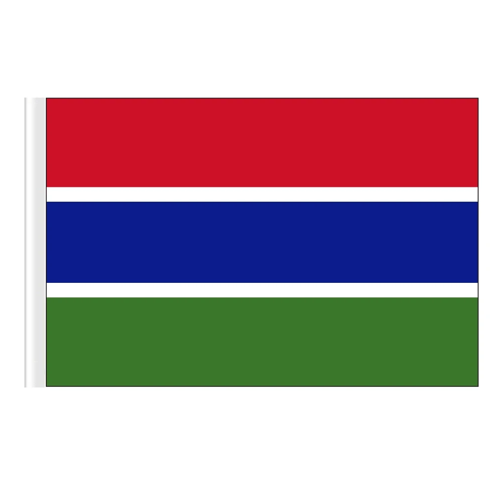 

The Gambia flag Home Decoration Outdoor Decor Polyester Banners and Flags 90x150cm 120x180cm