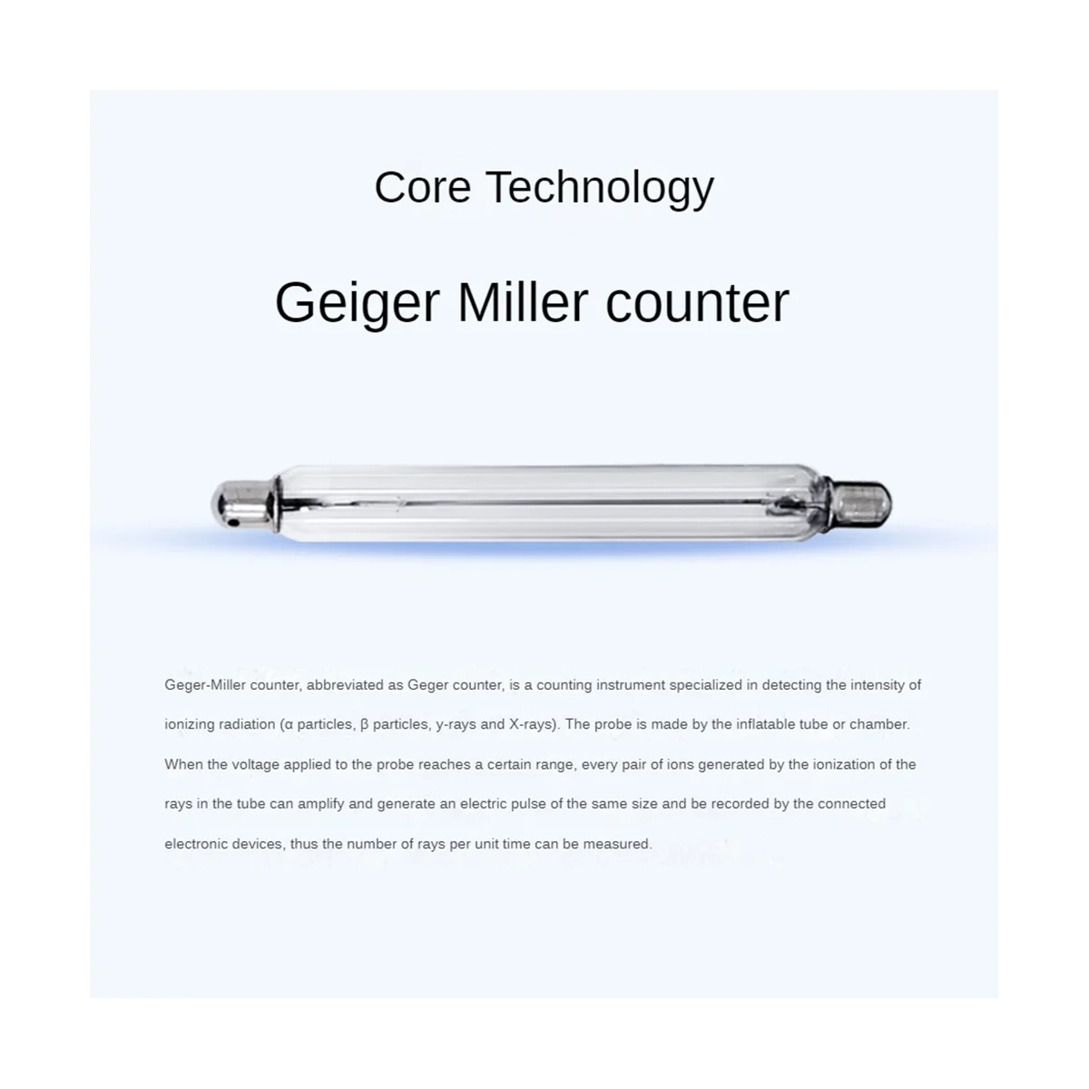 Счетчик Гейгера детектор ядерного излучения персональный дозиметр X β-лучей