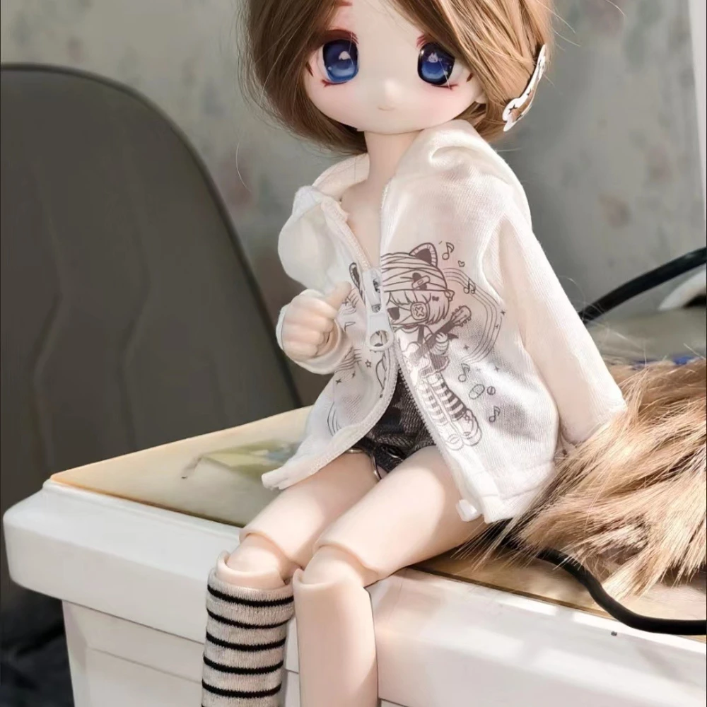 Одежда для кукол 14, 16, для кукол BJD 4530 см: топ, шорты, носки, накладки на ноги, подушки, игрушки для девочек, аксессуары для кукол для игр и переодеваний. (art.: 3920dbd8f05db) - 3920dbd8f05db
