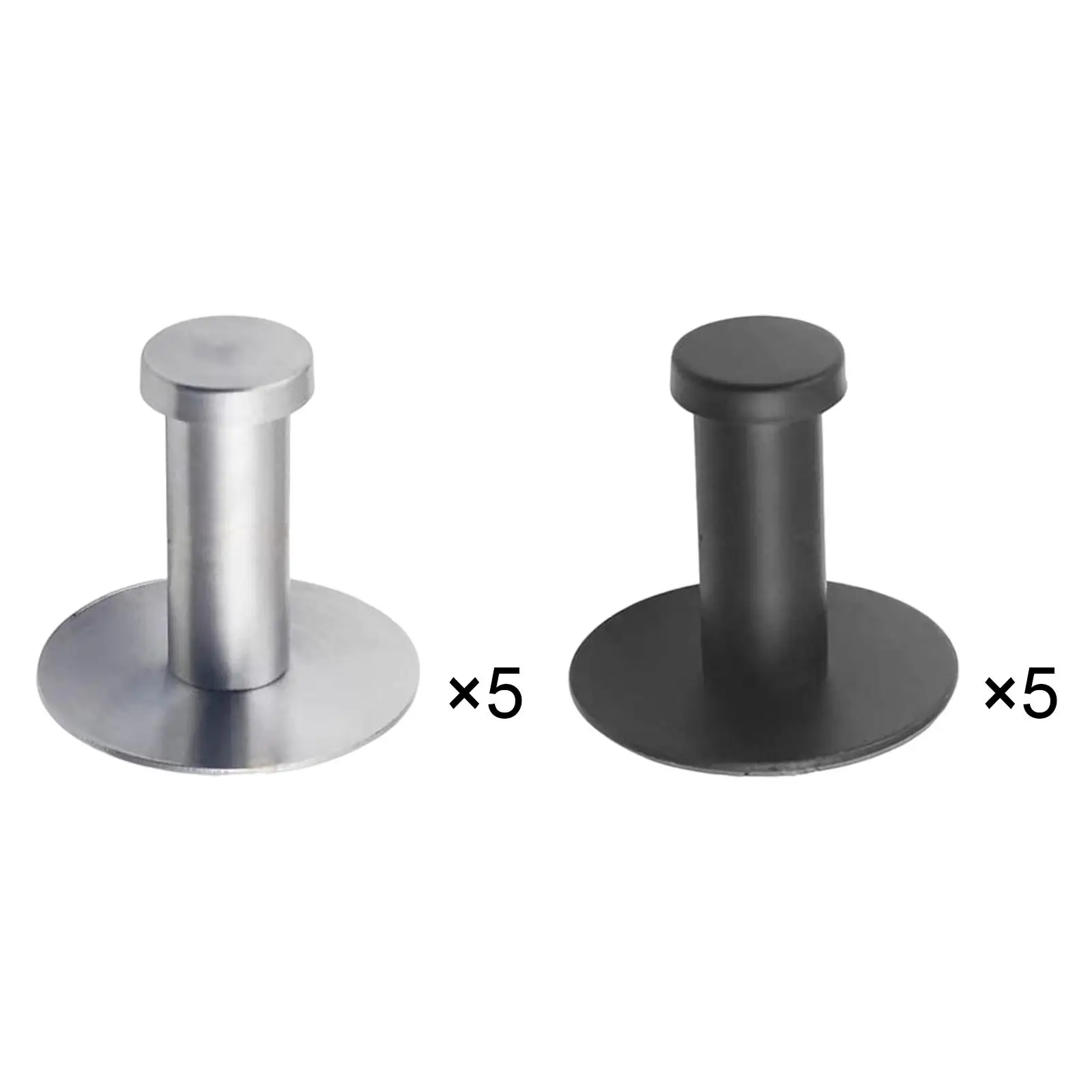 

5x 304 нержавеющий крюк домашний декоративный крючок для ванной комнаты для двери офиса кухни