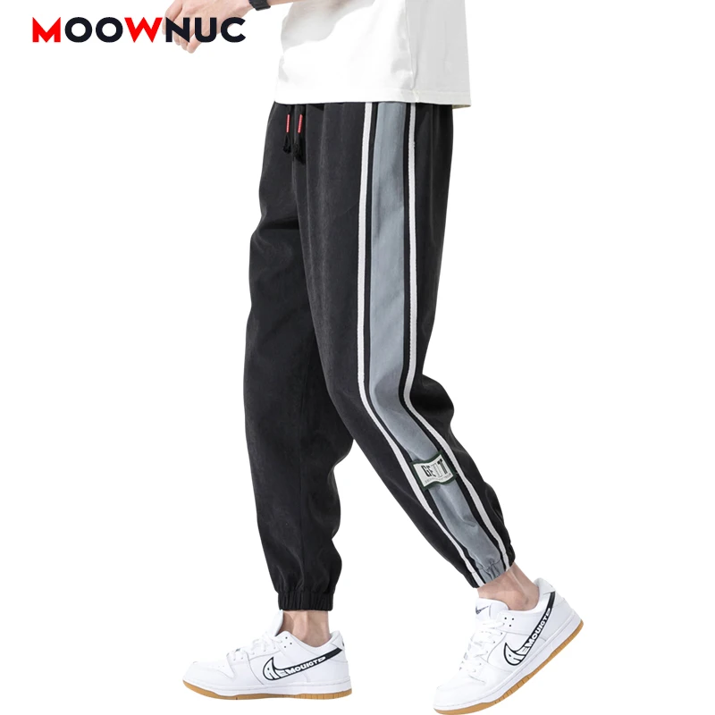 

Spring Men's Casual Trousers Overalls Thick 2022 Autumn Fashion Pants Male Warm Corduroy Full-Length Hombre New Youth MOOWNUC