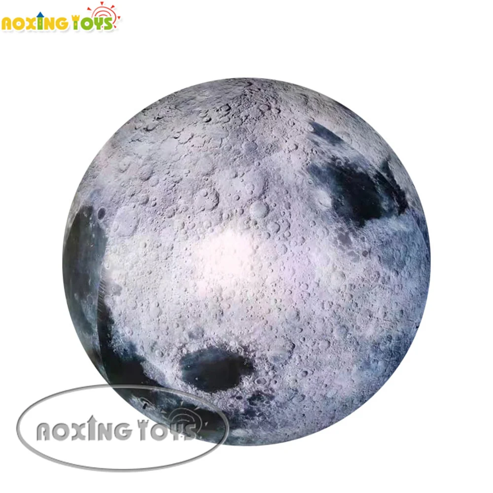 5 футов подвесные украшения надувной лунный шар земли природный спутник модель