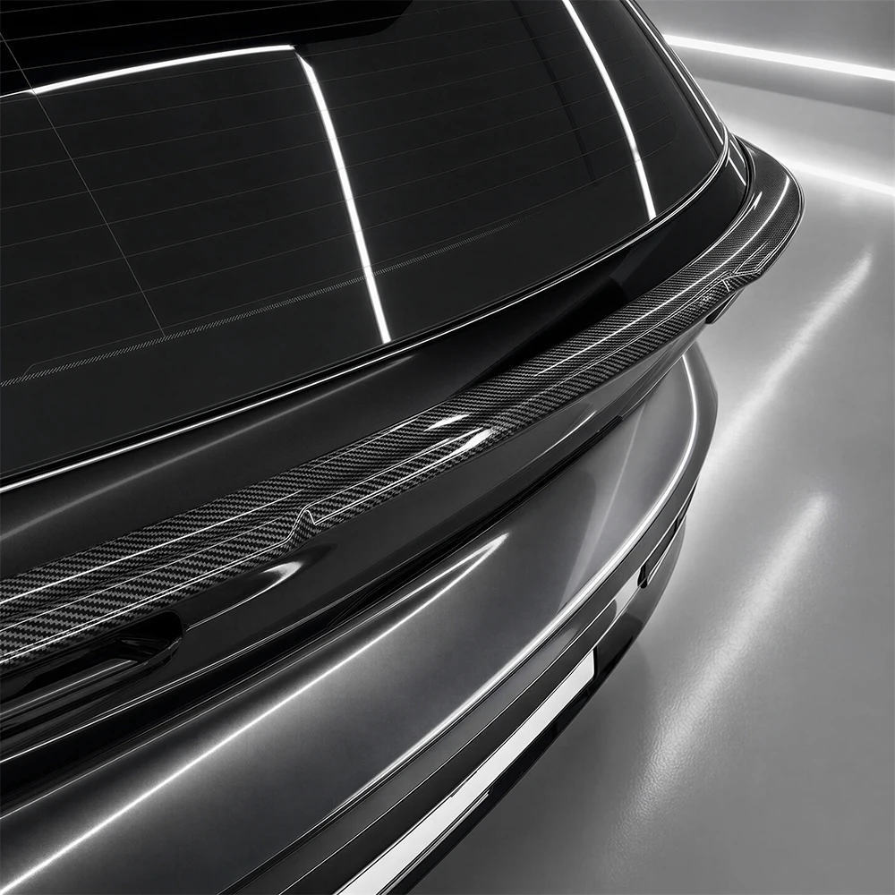 Фото Для Renault Filante 2026 2027 LHD/RHD задний спойлер на багажник, накладка на крыло, аксессуары для внешнего тюнинга автомобиля. №5