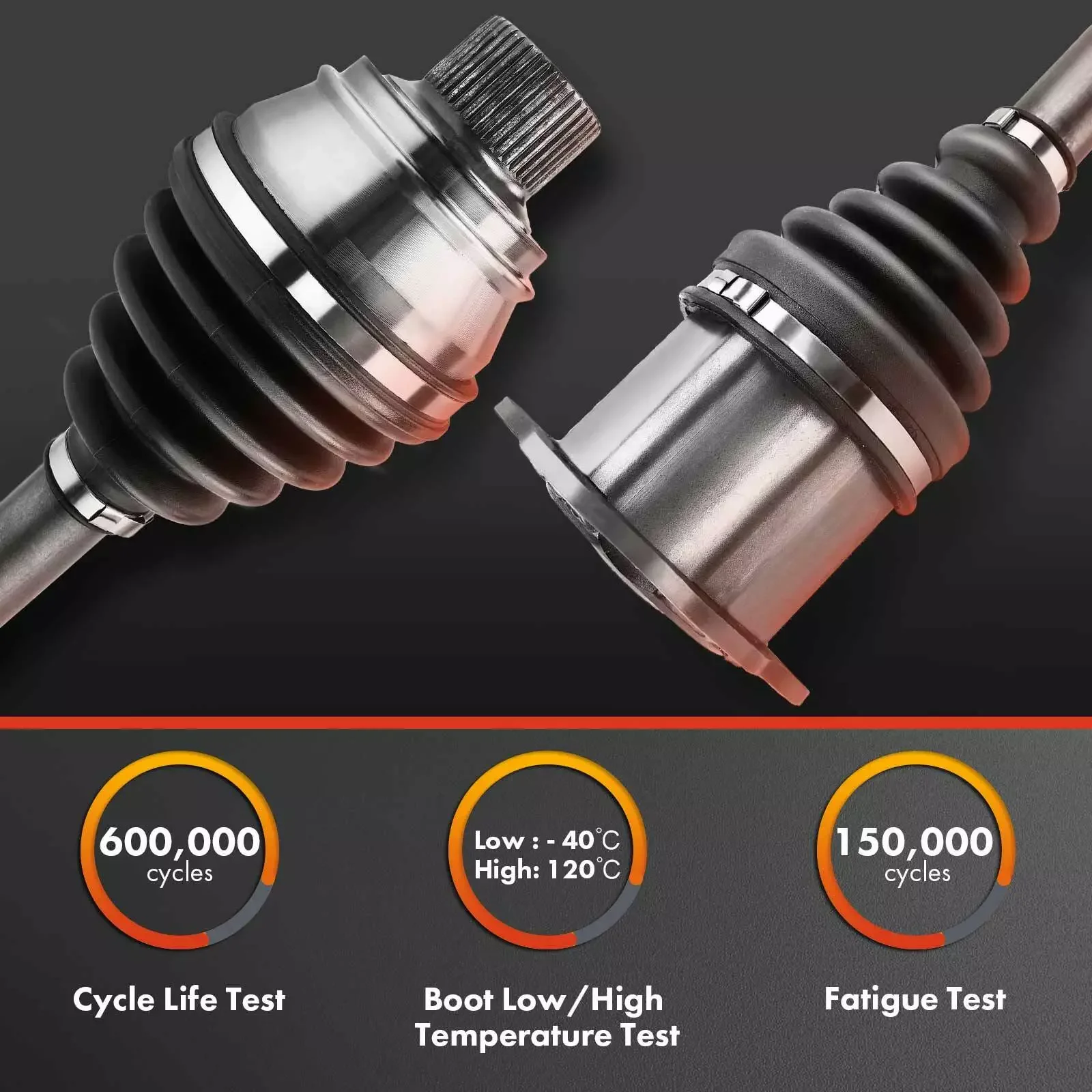 2x осевой вал в сборе для Audi A4 05-09 Quattro Front LH &amp RH Auto trans
