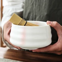 high quality japanese traditional matcha bowl ceramic tea set accessories tea ceremony tea art tools matcha mixing bowl