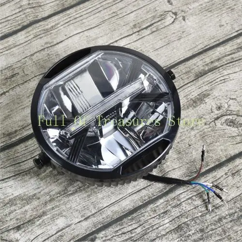 

ForHot Sales CE сертифицированный E8-штамп универсальный мотоцикл современный ретро-стиль модификация светодиодные фары дальнего света