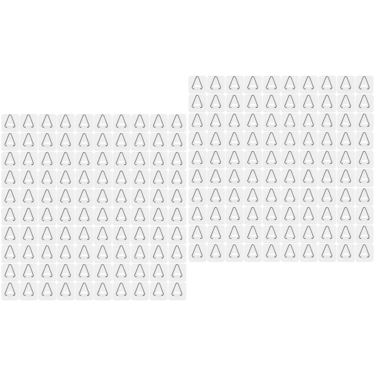 

200 pcs Plate Fixing Hanger Kitchen Plate Hanging Hook Invisible Dish Hanger