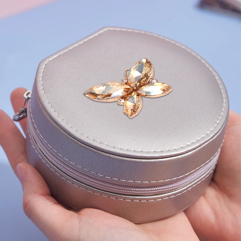 Women's Fashion Jewelry Organizer Display Travel Jewelry Case Boxes High Quality Girls Storage Jewelry Box Holder Gifts 2022 New