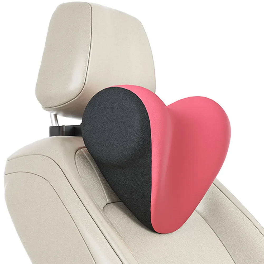 

Adjustable car headrest pillow Multifunction Neck Cushion Memory Foam neck pillow Support for Front Seat with Phone Holder Hook