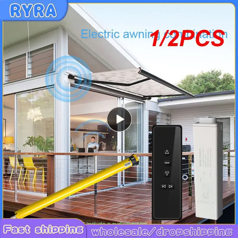 

1/2PCS RF433 Remote Controller AC123-01 AC123-02 AC123-06 AC123-16 for A-OK RF433 Curtain Motor/A-OK RF433 Tubular Rolling Motor