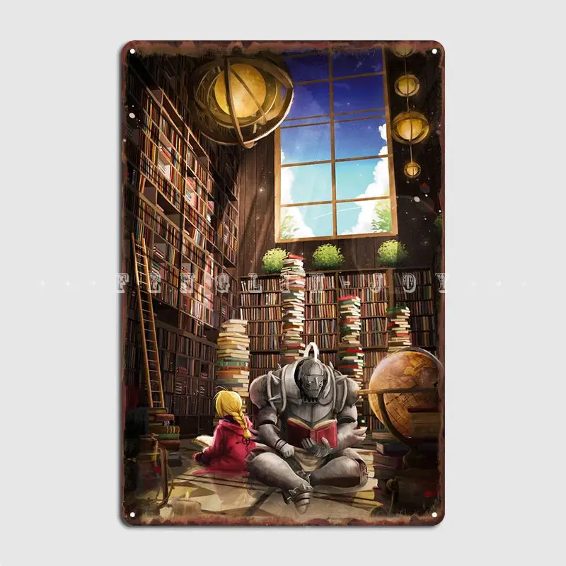

Fullmetal Alchemist Metal Plaque Poster Wall Plaque Party Vintage Club Home Tin Sign Poster