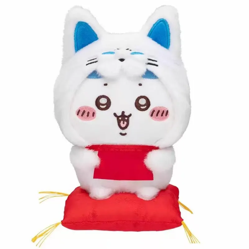 Милый мультфильм Kawaii Chiikawa Hachiware Usagi Fox плюшевая сумка кулон брелок кукла игрушка в