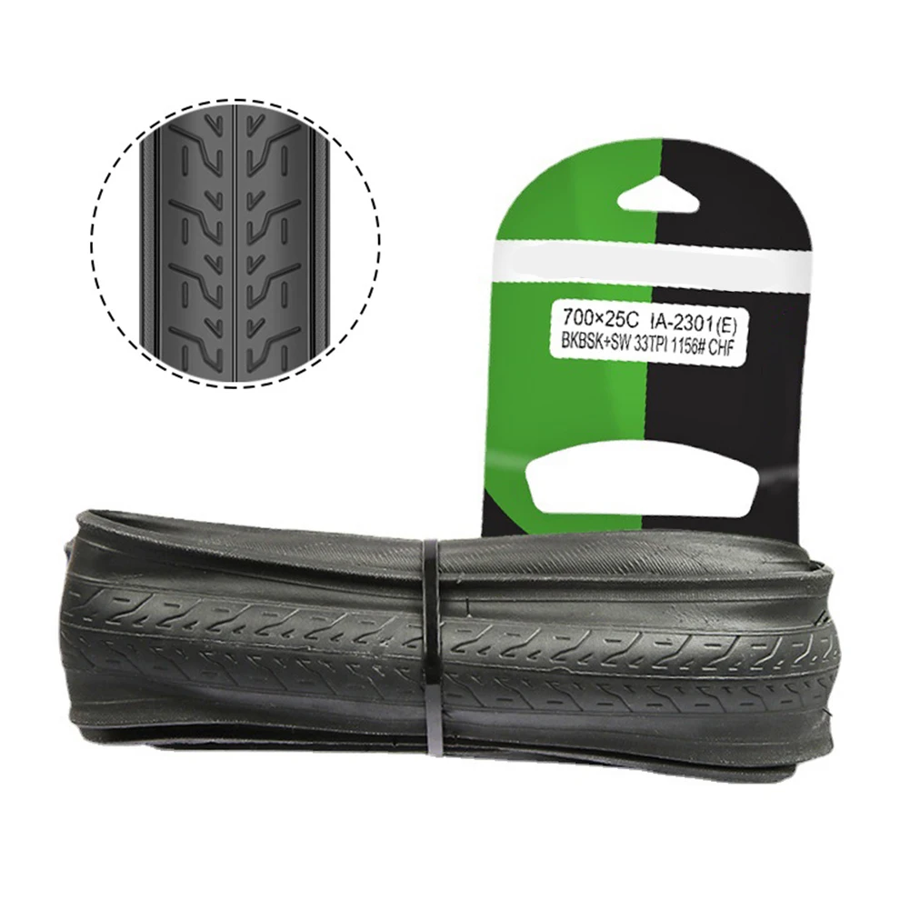 

Tyre Road Bike Tire 700x25C Anti-stab Tires Bicycle Accessories Cycling Parts Light Weight For E-Bikes Folding Bikes