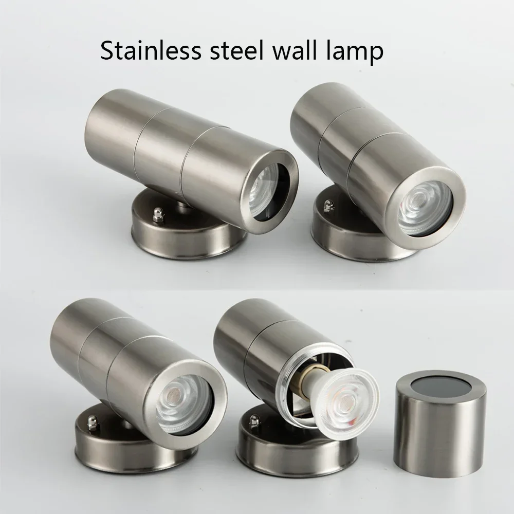 Настенный светильник вверх и вниз с лампочками GU10 для наружного внутреннего