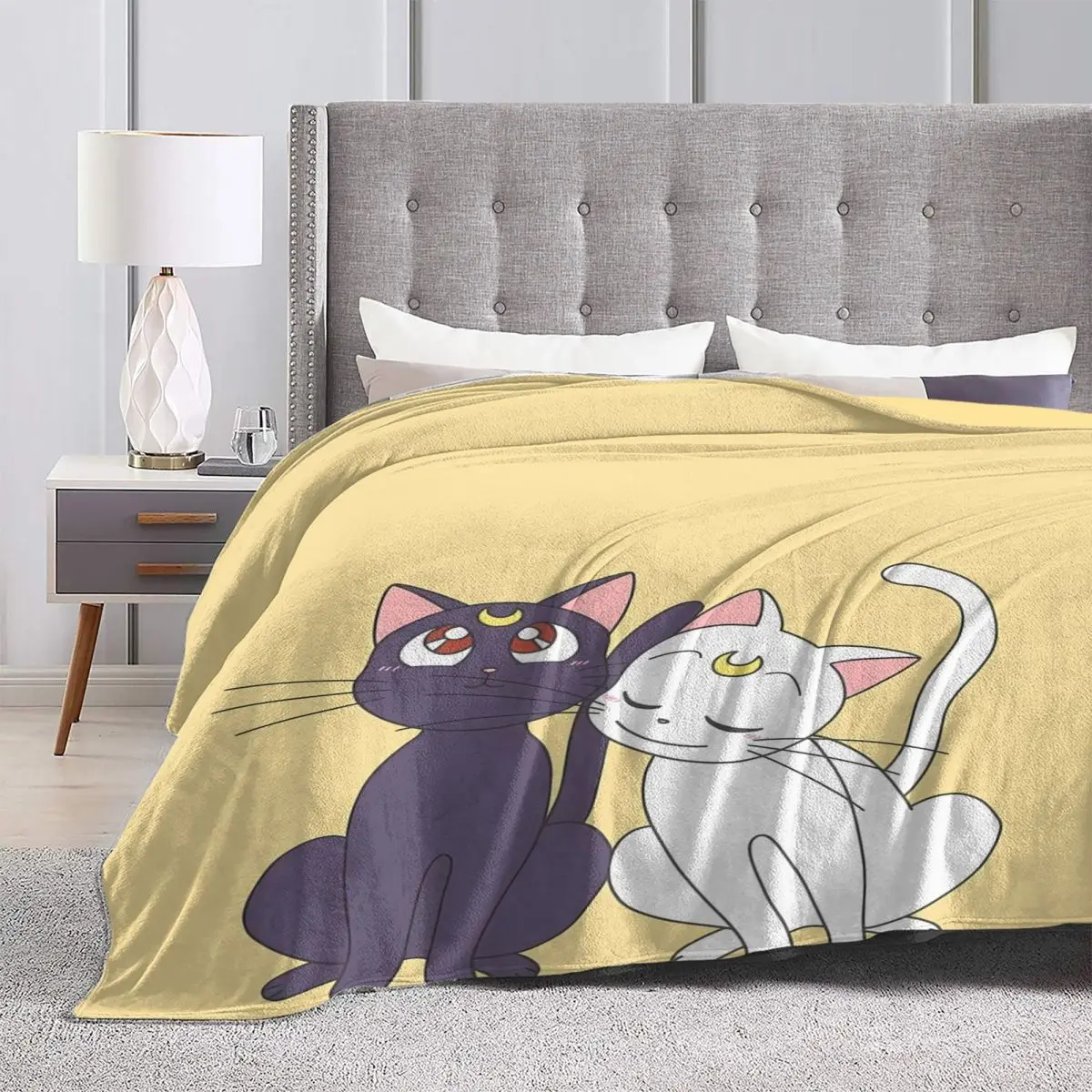 Одеяло Sailors Moon фланелевое одеяло для пикника гостиной теплое мягкое дизайнерское