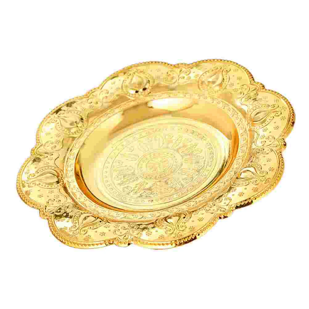 

Fruit Tray European Style Fruit Plate Cake Dessert Storage Tray Multi-purpose Fruit Tray for Home KTV