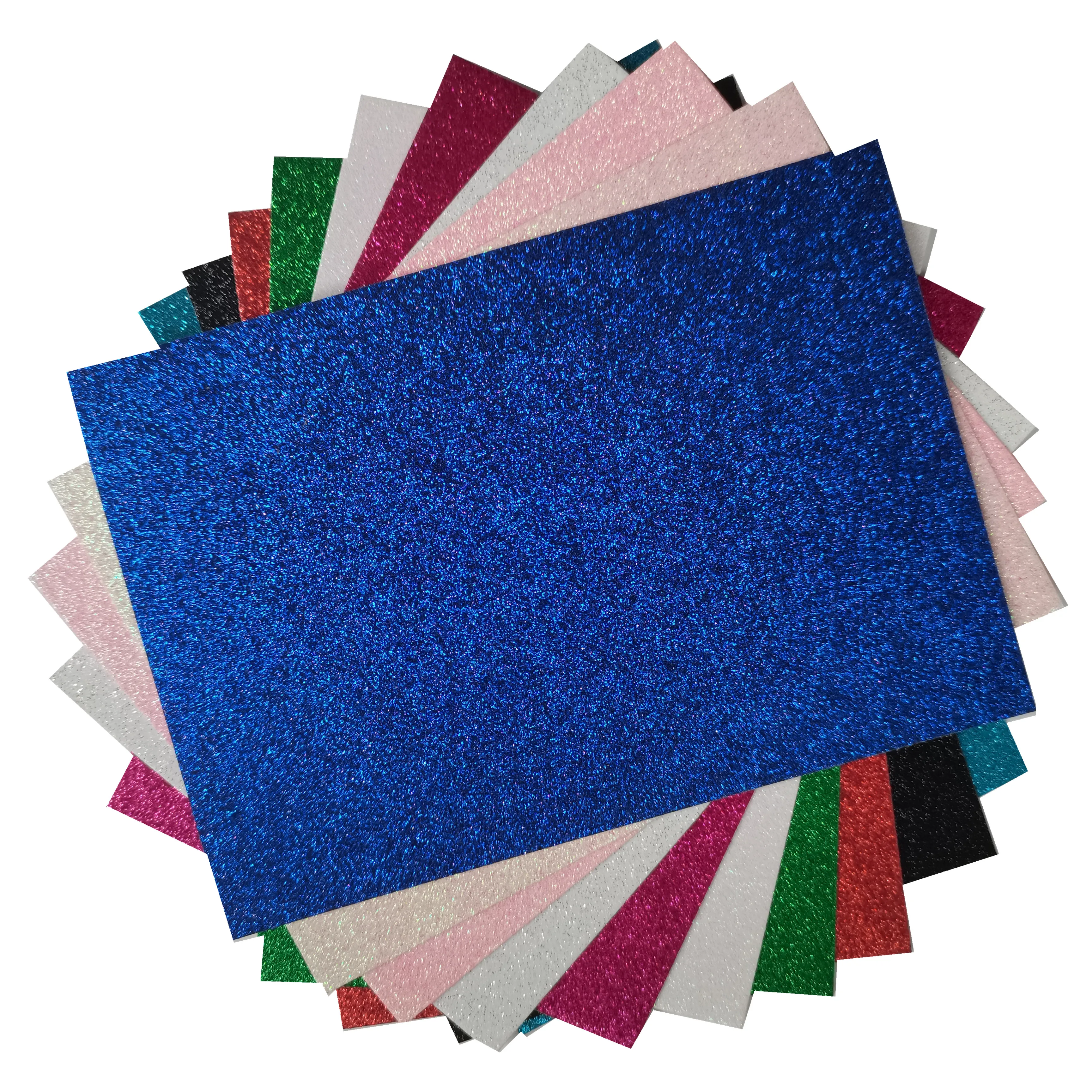 

15Sheets Royal Blue Glitter Paper 250gsm/300gsm 12*12 Inches For DIY Projects,Cupcake Topper,Birthday And Wedding Party Decors