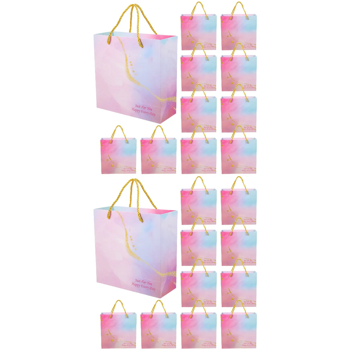 

20 Pcs Kids Party Party Gift Bags Birthday Medium Gift Bag Gift Bags For Presents Paper Gift Bag for Decorate Party