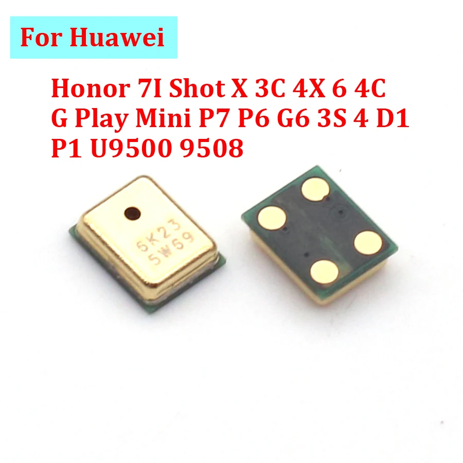 

10-100Pcs Inner Microphone Mic Speaker Receiver For Huawei Honor 7I Shot X 3C 4X 6 4C G Play Mini P7 P6 G6 3S 4 D1 P1 U9500 9508