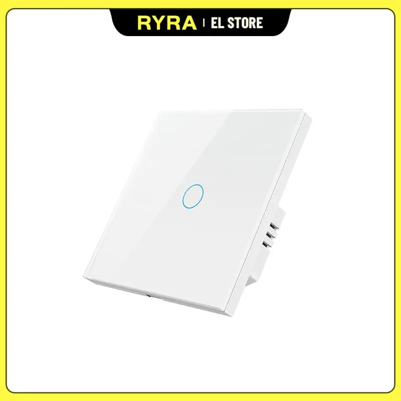 

RYRA Tuya Zigbee Touch Switch No Neutral No Capacitor Smart Home Interruptor Smart Speaker Voice Control With Alexa Google Home