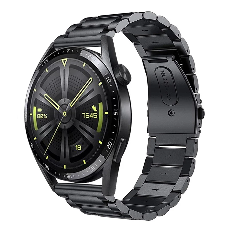 Magnetic Metal Straps For Garmin Vivoactive 3 4 4s Venu 2 plus 2s Stainless Steel Bracelet for Venu sq Forerunner 158 245 645