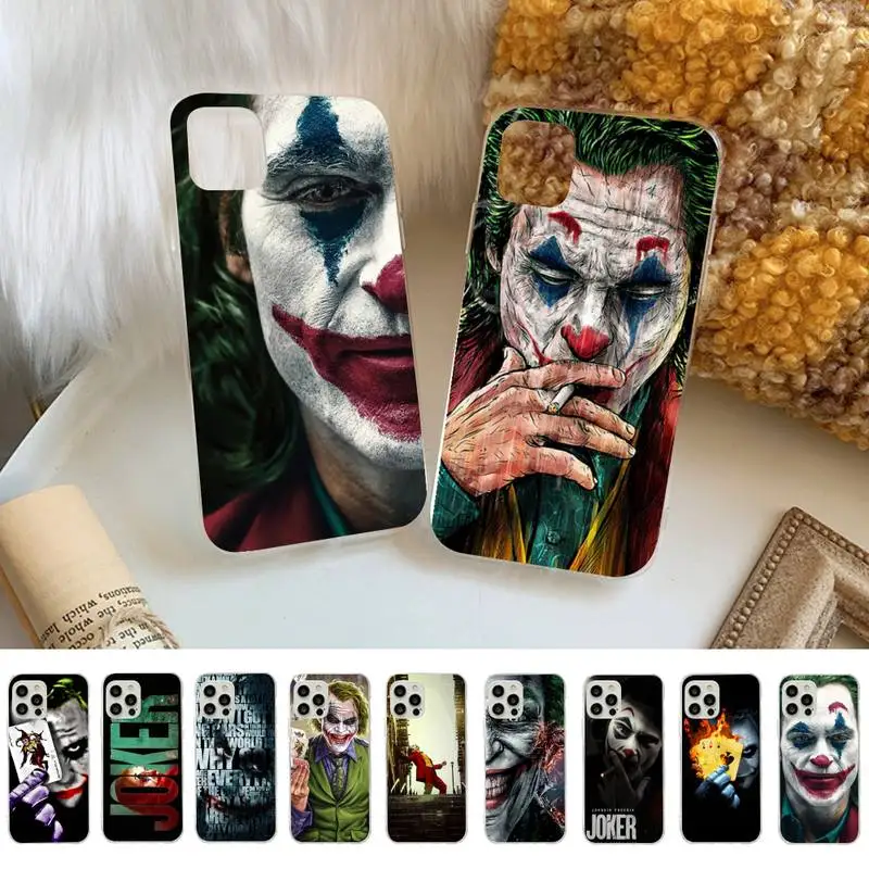 

BANDAI Dark Knight Joker Karta Phone Case for iPhone 11 12 13 mini pro XS MAX 8 7 6 6S Plus X 5S SE 2020 XR case