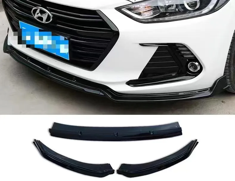 

3 шт., съемный передний бампер для Hyundai Elantra 2016 2017 2018 2019